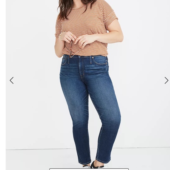 Madewell Denim - Madewell Slim Straight Jeans - petite